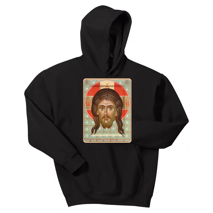 Vintage Mandilion Jesus Christ Kids Hoodie