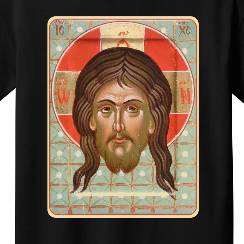 Vintage Mandilion Jesus Christ Kids T-Shirt