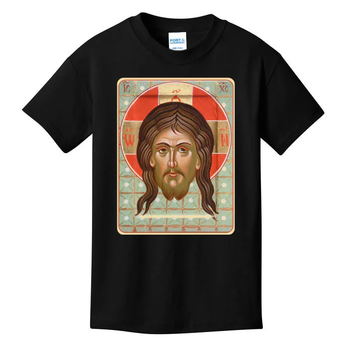 Vintage Mandilion Jesus Christ Kids T-Shirt