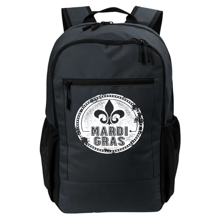 Vintage Mardi Gras New Orleans Logo Daily Commute Backpack