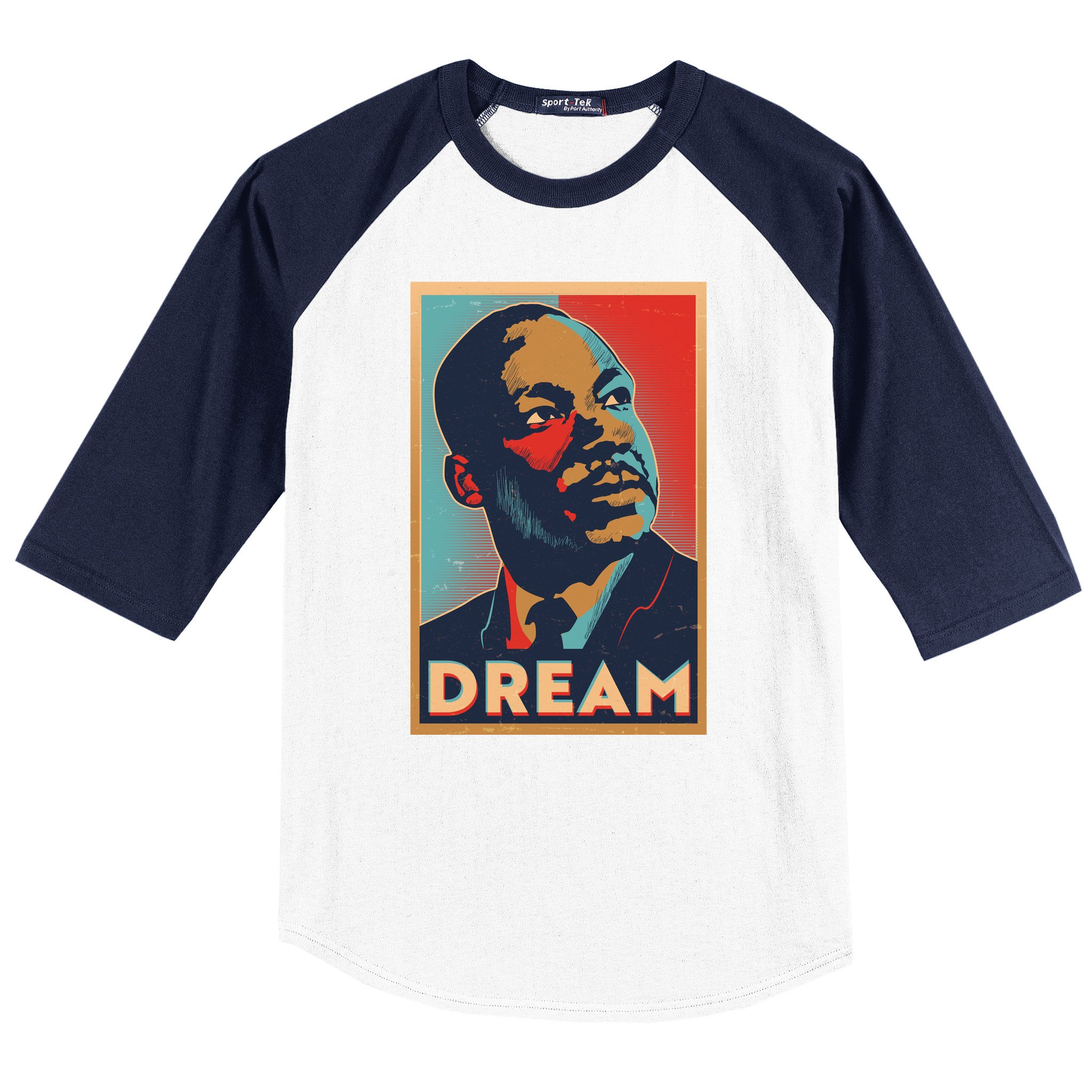 MLK Gray and White Baseball Jersey