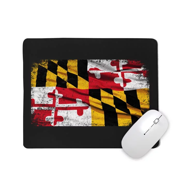 Vintage Maryland Flag Mousepad