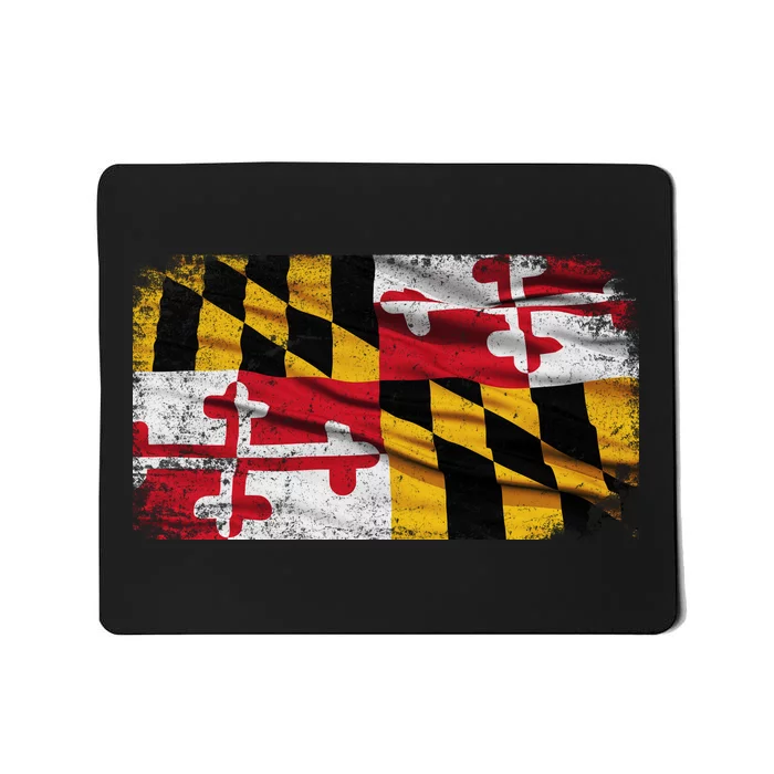 Vintage Maryland Flag Mousepad