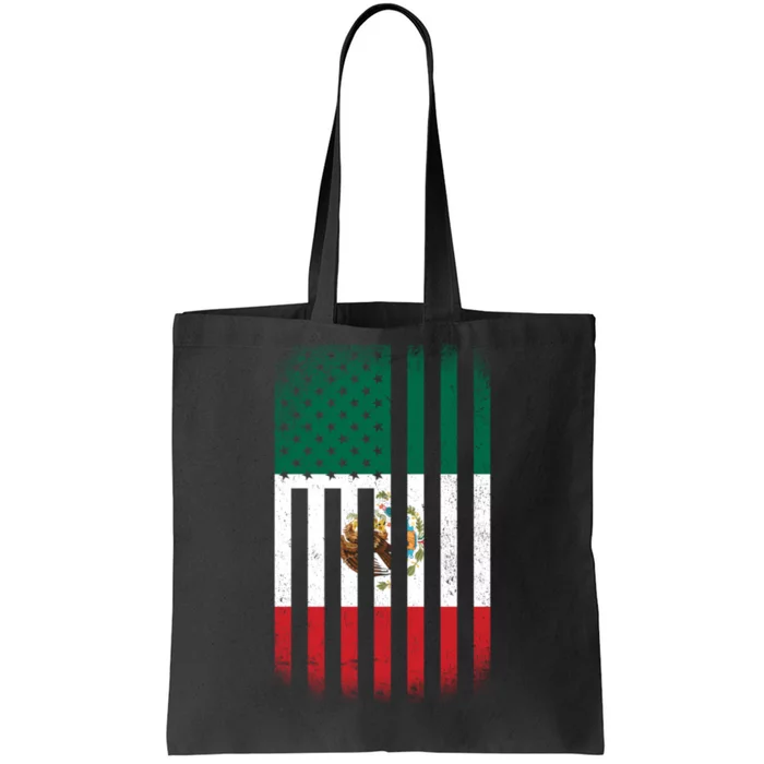 Vintage Mexican Flag Tote Bag