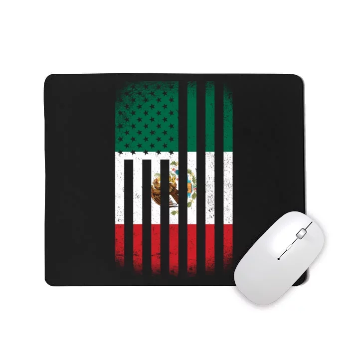 Vintage Mexican Flag Mousepad