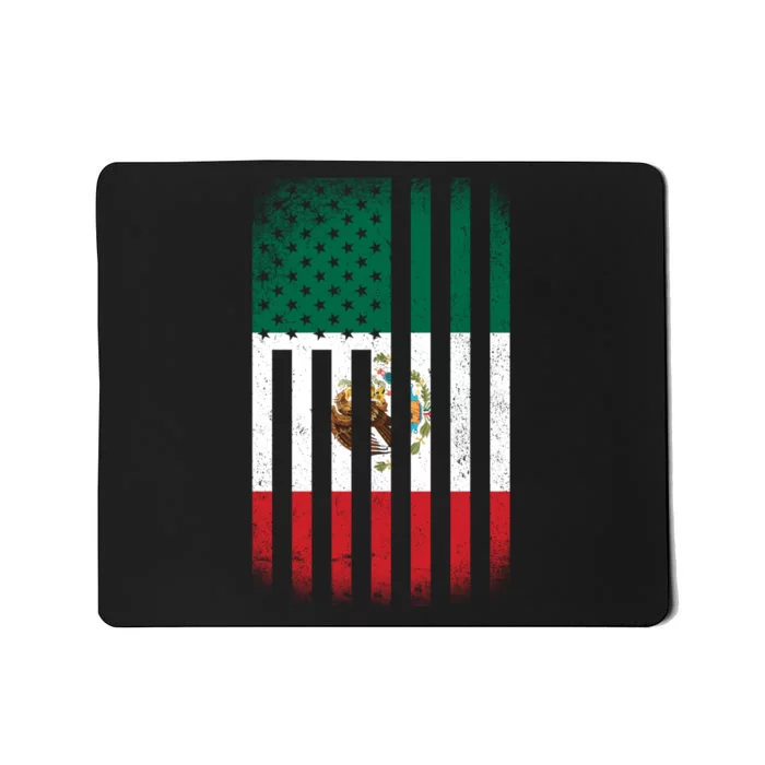 Vintage Mexican Flag Mousepad