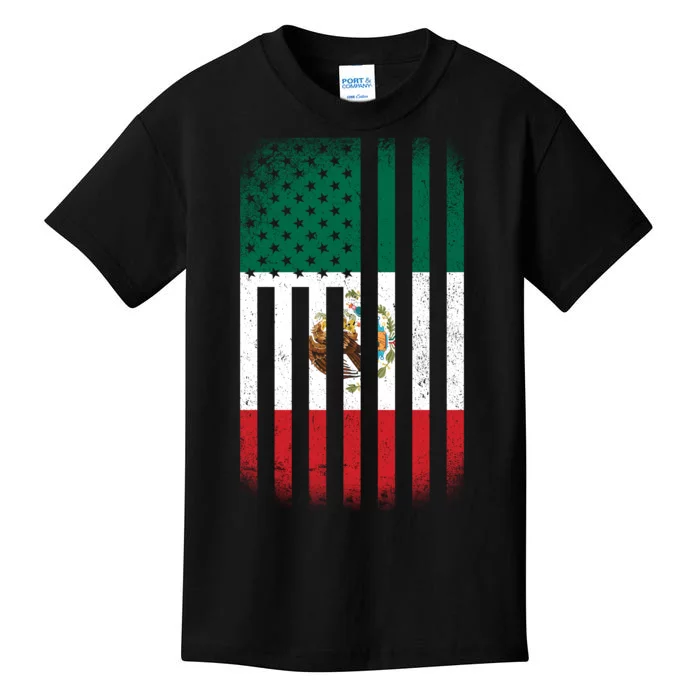 TeeShirtPalace | Vintage Mexican Flag Kids T-Shirt