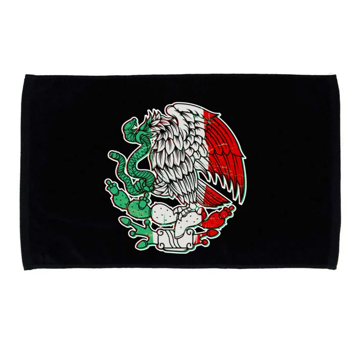 Vintage Mexico Eagle Symbol Microfiber Hand Towel