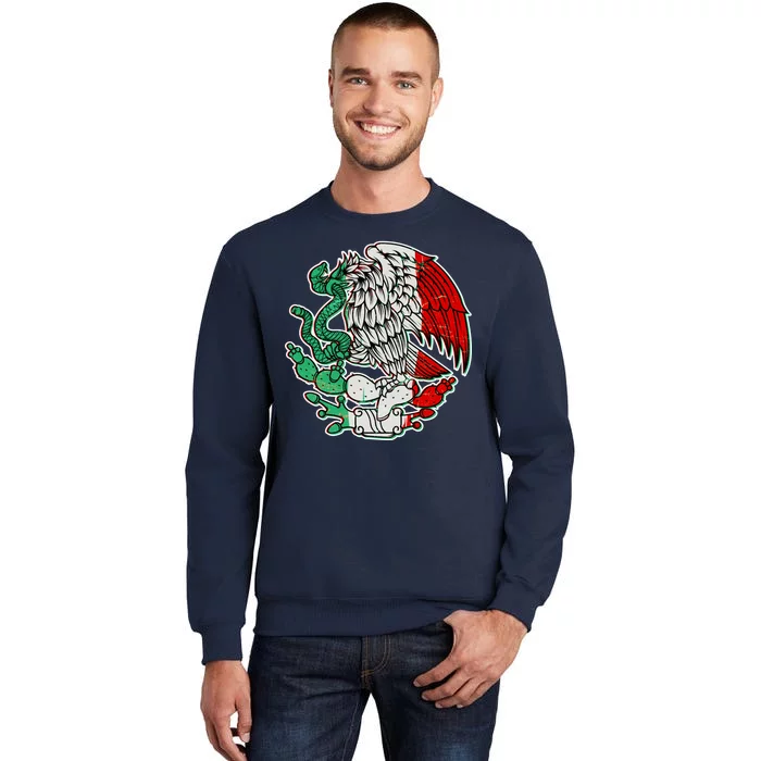 Vintage Mexico Eagle Symbol Tall Sweatshirt