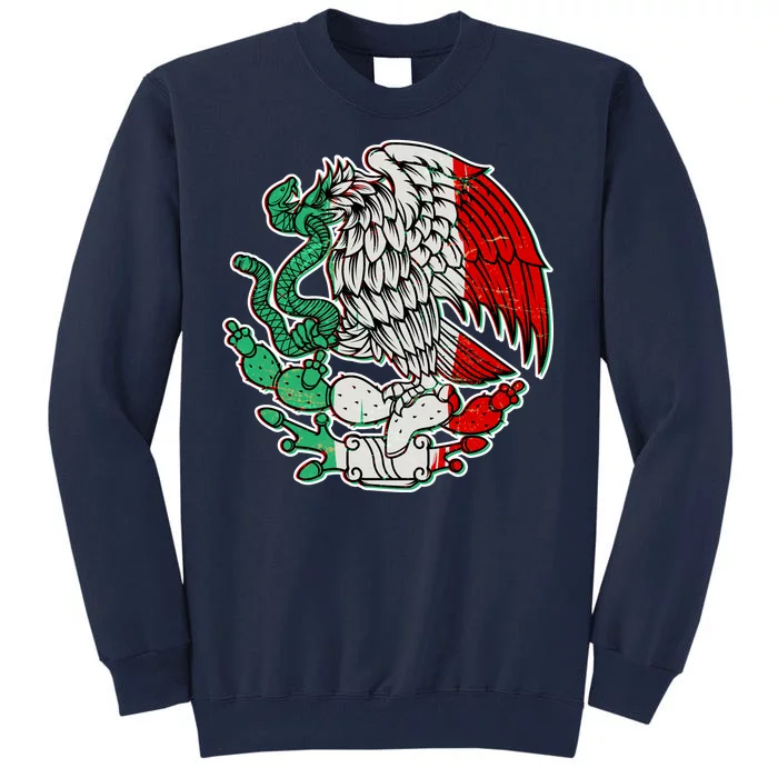 Vintage Mexico Eagle Symbol Tall Sweatshirt