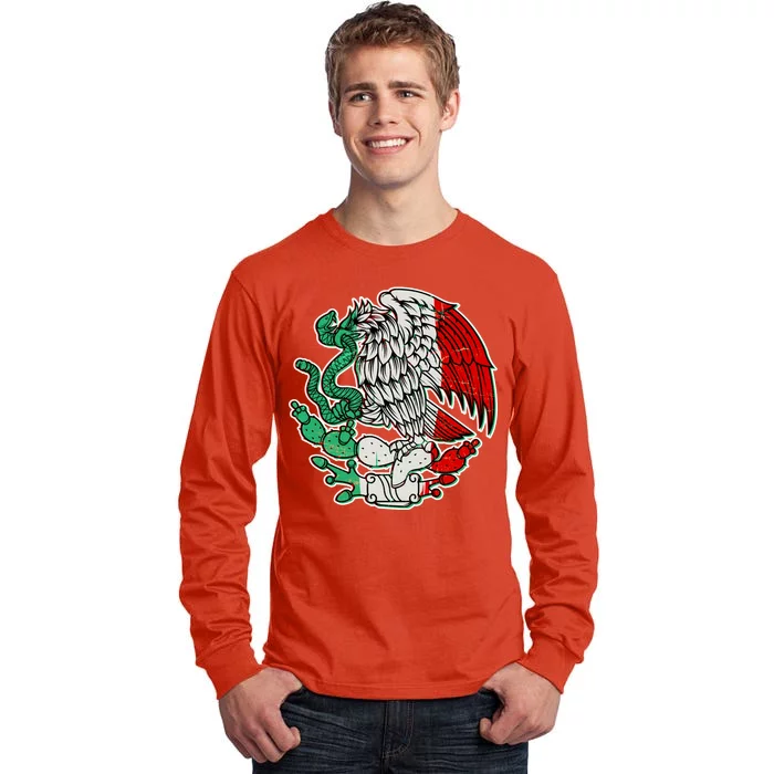 Vintage Mexico Eagle Symbol Tall Long Sleeve T-Shirt