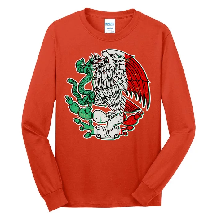 Vintage Mexico Eagle Symbol Tall Long Sleeve T-Shirt