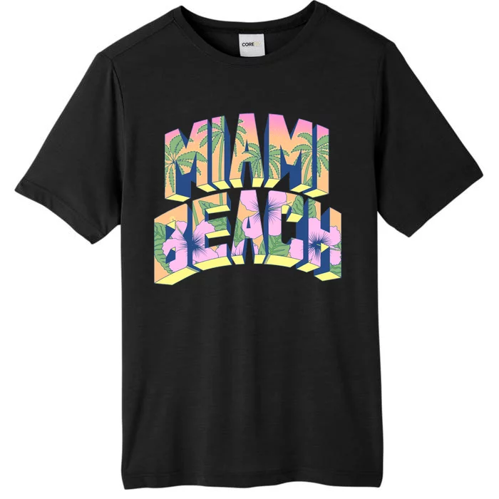 Vintage Miami Beach ChromaSoft Performance T-Shirt