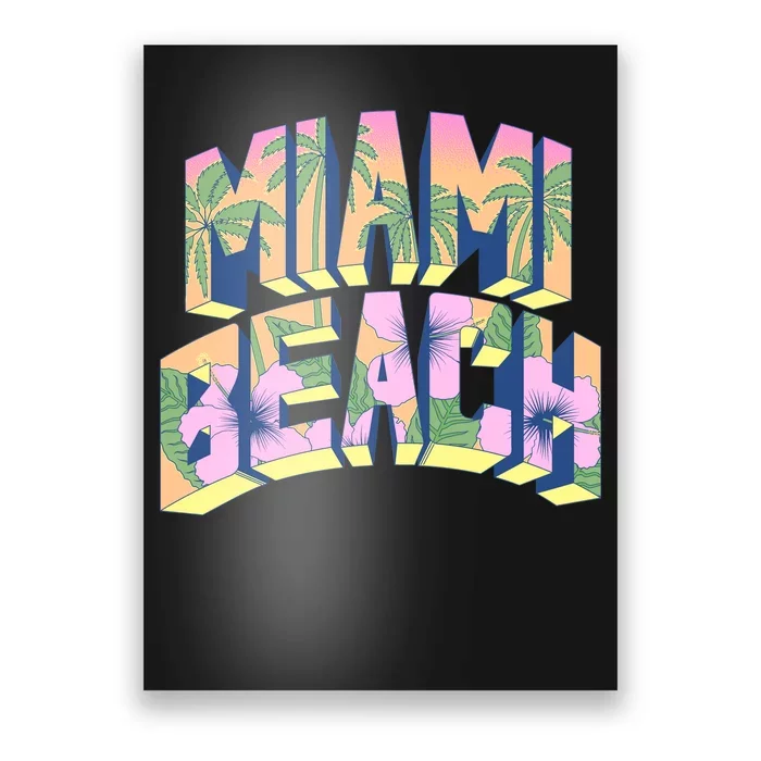 Vintage Miami Beach Poster