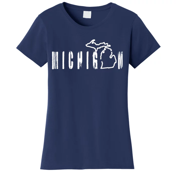 Vintage Michigan Mitten Women's T-Shirt