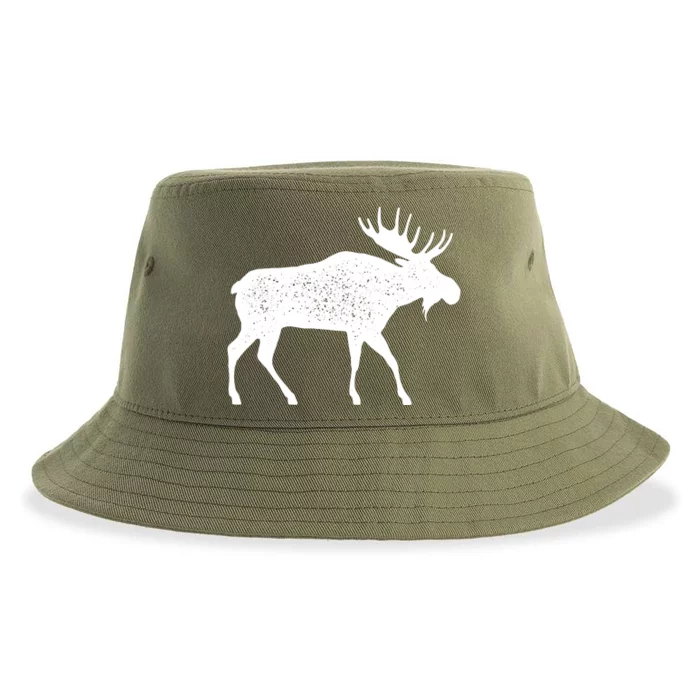 Vintage Moose Sustainable Bucket Hat