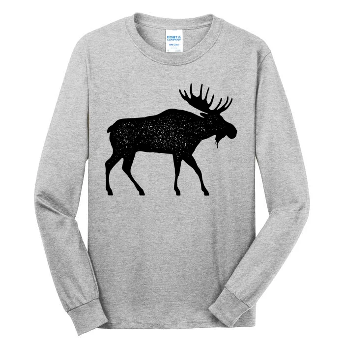 Vintage Moose Tall Long Sleeve T-Shirt