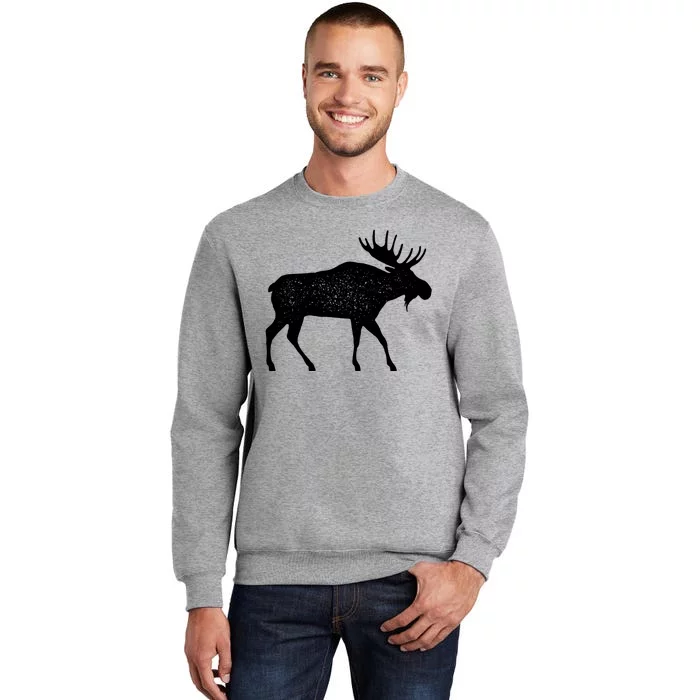 Vintage Moose Tall Sweatshirt