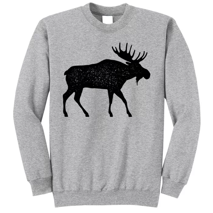 Vintage Moose Tall Sweatshirt