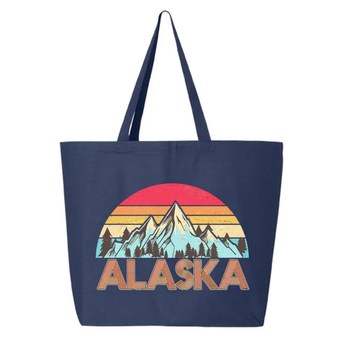 Vintage Mountains Of Alaska 25L Jumbo Tote