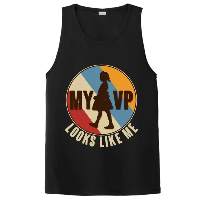 Vintage My VP Looks Like Me Ruby Bridges Emblem Performance Tank