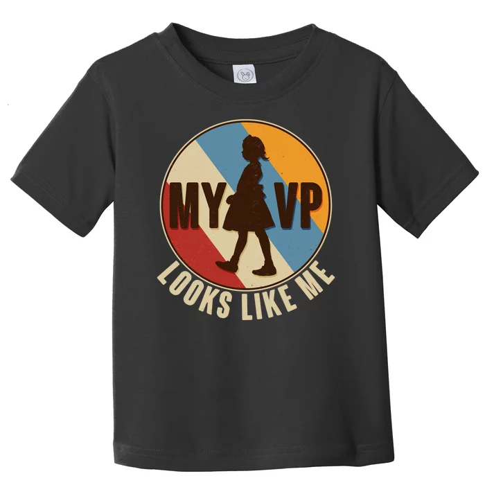 Vintage My VP Looks Like Me Ruby Bridges Emblem Toddler T-Shirt