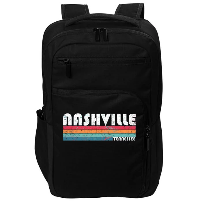 Vintage Nashville Tennessee Impact Tech Backpack