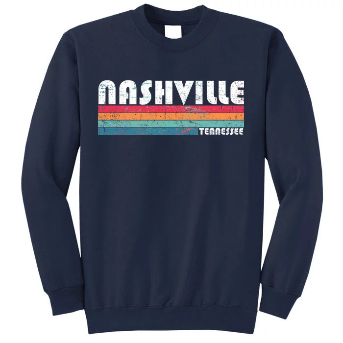 Vintage Nashville Tennessee Tall Sweatshirt