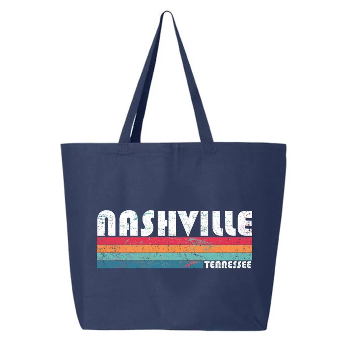 Vintage Nashville Tennessee 25L Jumbo Tote