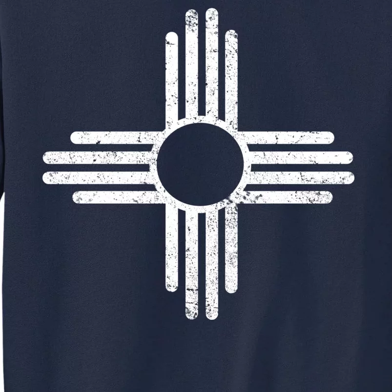 Vintage New Mexico Flag Symbol Tall Sweatshirt