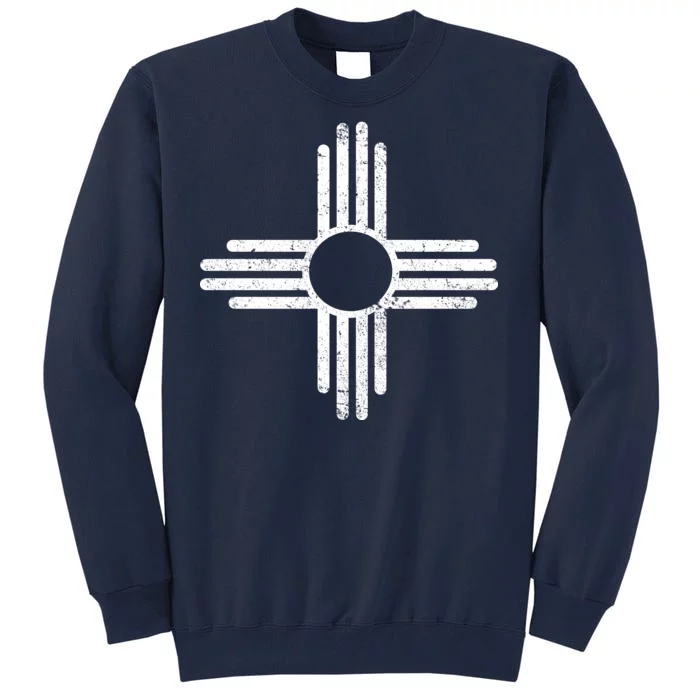 Vintage New Mexico Flag Symbol Tall Sweatshirt