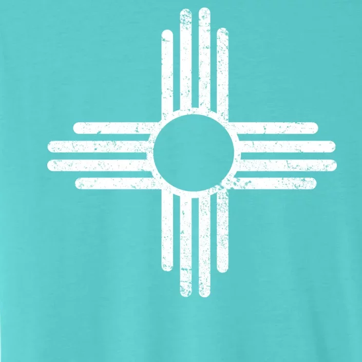 Vintage New Mexico Flag Symbol ChromaSoft Performance T-Shirt