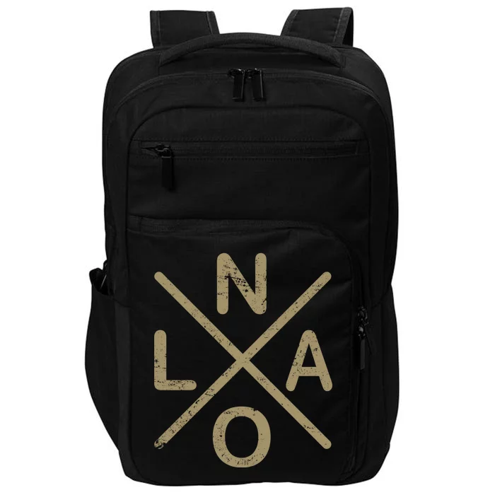 Vintage New Orleans Football Impact Tech Backpack