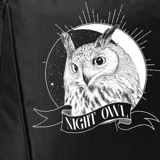 Vintage Night Owl City Backpack