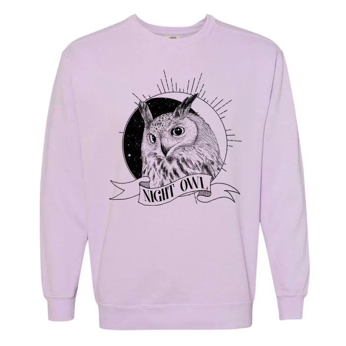 Vintage Night Owl Garment-Dyed Sweatshirt