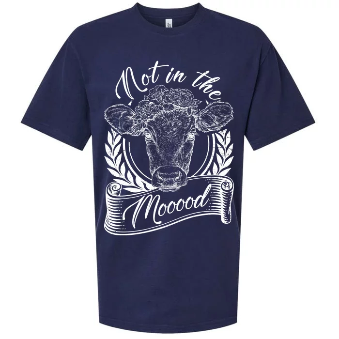 Vintage Not in the Moood Cow Sueded Cloud Jersey T-Shirt