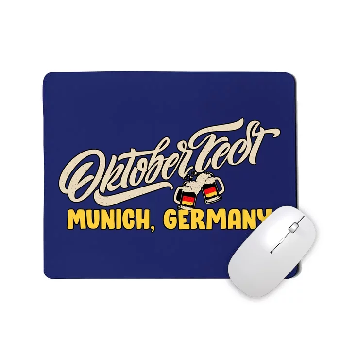 Vintage Oktoberfest Munich Mousepad