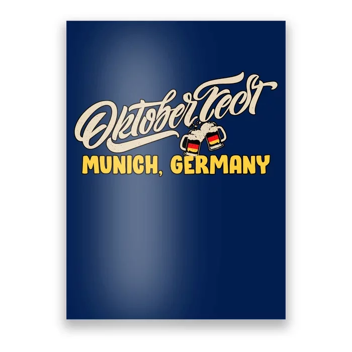 Vintage Oktoberfest Munich Poster