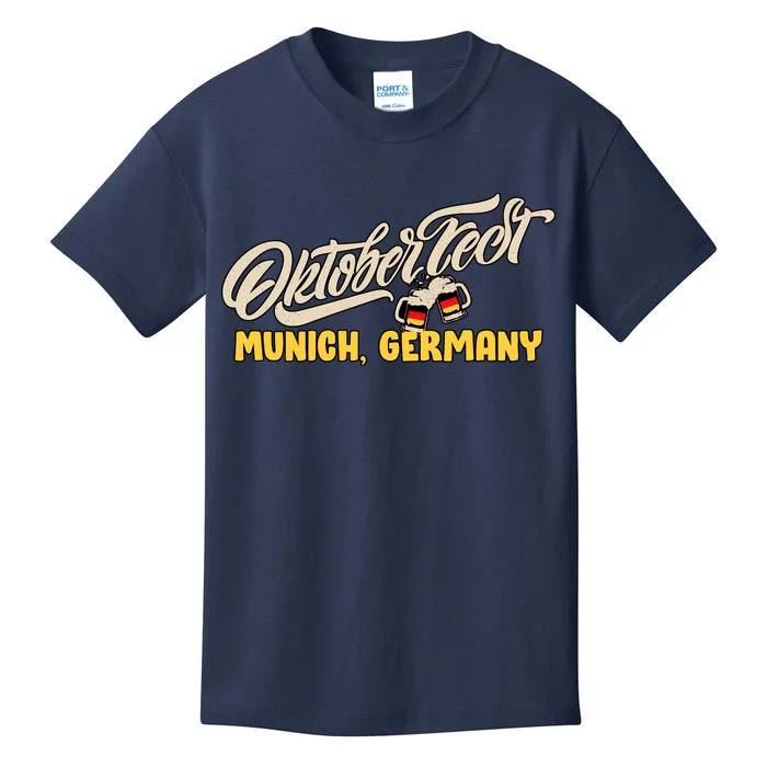 Vintage Oktoberfest Munich Kids T-Shirt