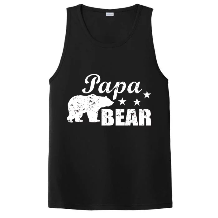 Vintage Papa Bear Performance Tank