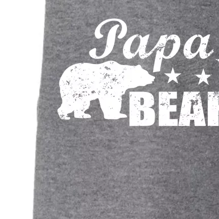 Vintage Papa Bear Doggie 3-End Fleece Hoodie