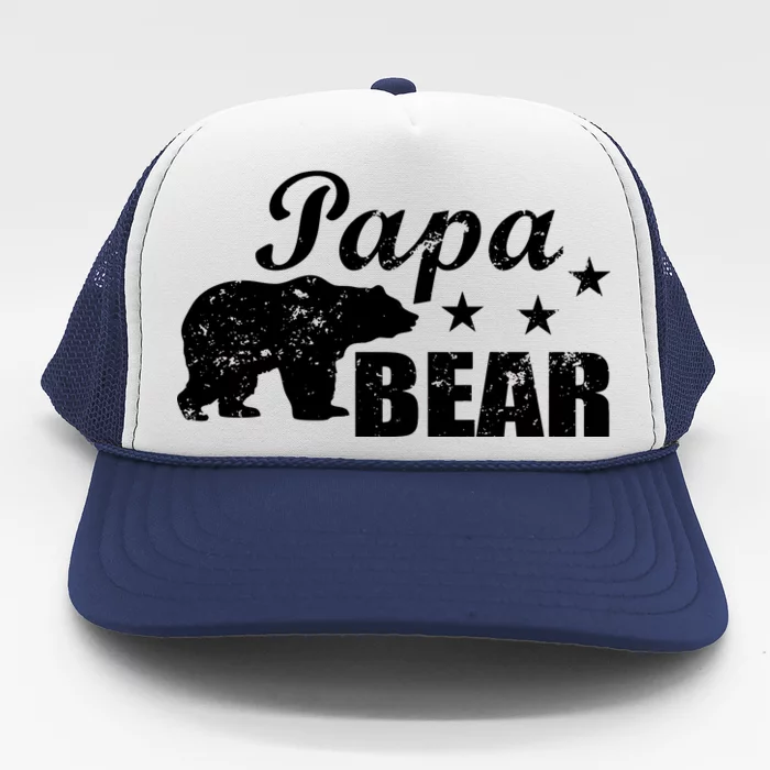 Vintage Papa Bear Trucker Hat