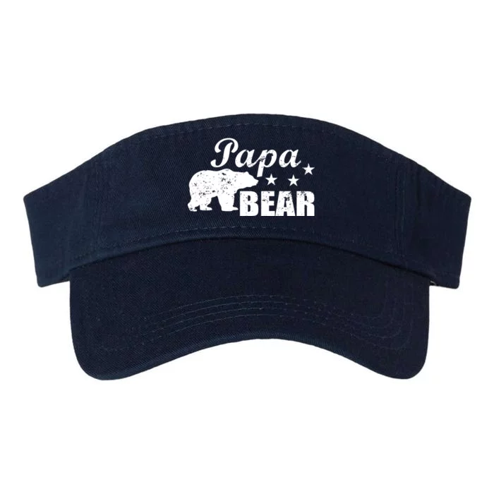 Vintage Papa Bear Valucap Bio-Washed Visor