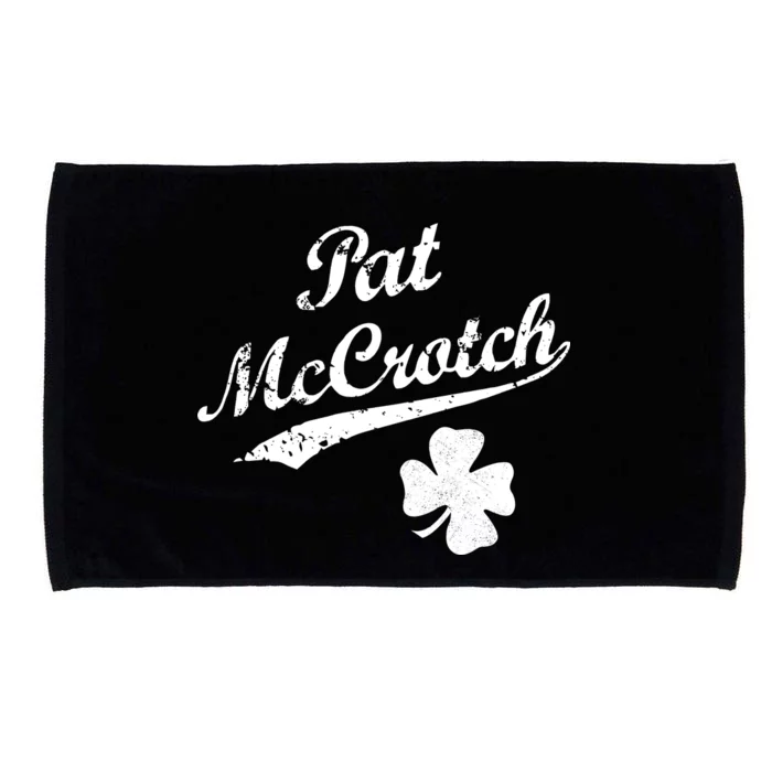 Vintage Pat McCrotch St. Patricks Day Shamrock Microfiber Hand Towel