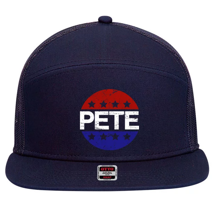 Vintage Pete 2020 7 Panel Mesh Trucker Snapback Hat