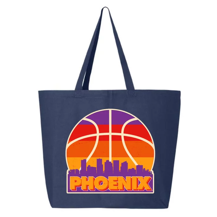 Vintage Phoenix Basketball Skyline Logo 25L Jumbo Tote