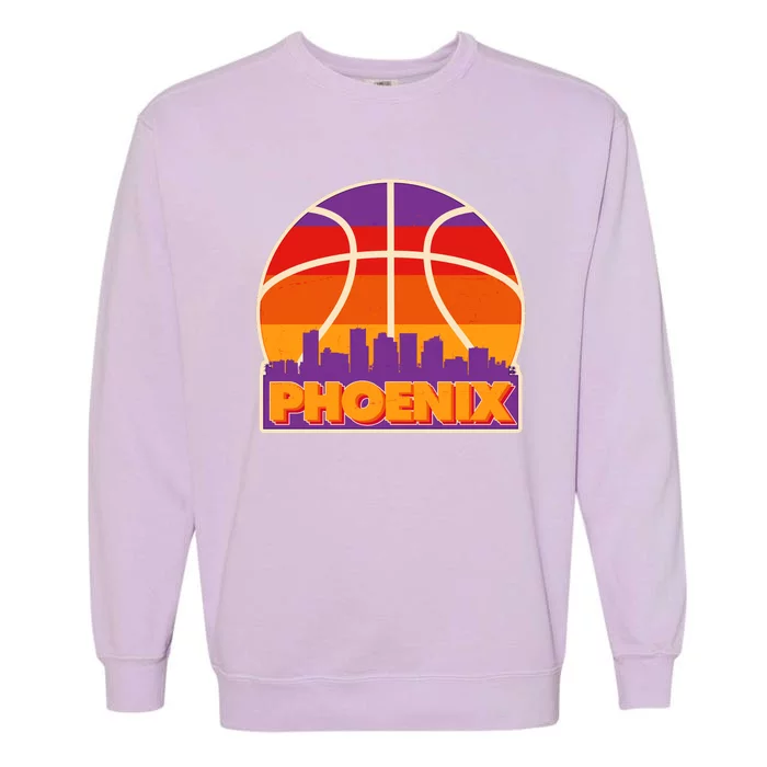 Vintage Phoenix Basketball Skyline Logo Garment-Dyed Sweatshirt