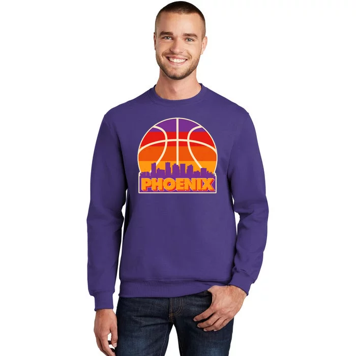 Vintage Phoenix Basketball Skyline Logo Sweatshirt