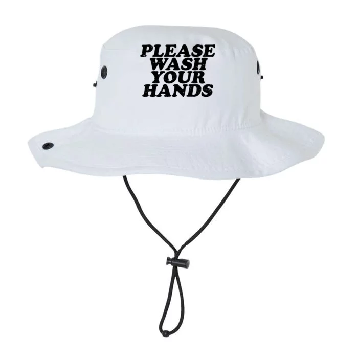 Vintage Please Wash Your Hands Legacy Cool Fit Booney Bucket Hat