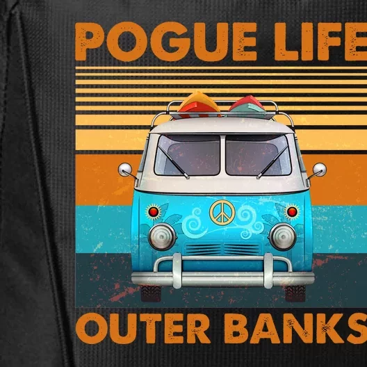 Vintage Pogue Life Outer Banks Surf Bus City Backpack